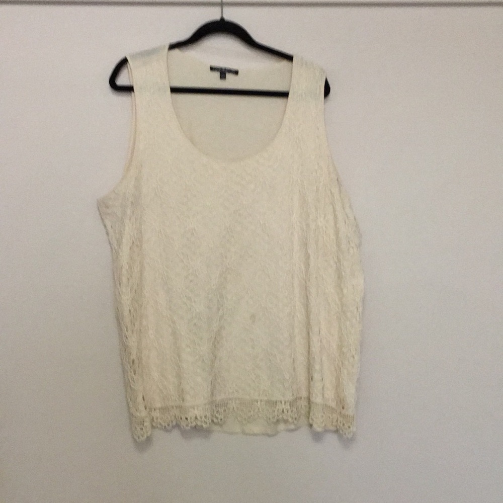 Lace tank